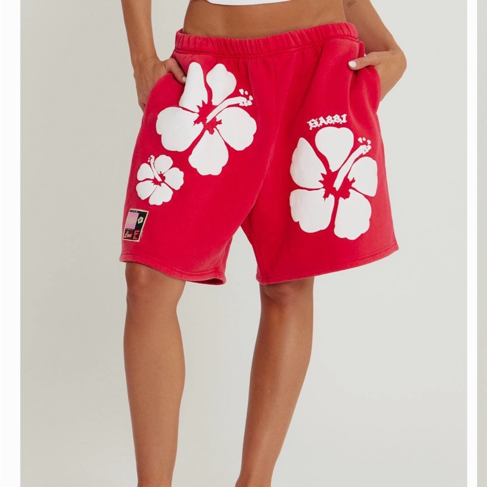 SABBI "Happy Hibiscus" shorts XS
